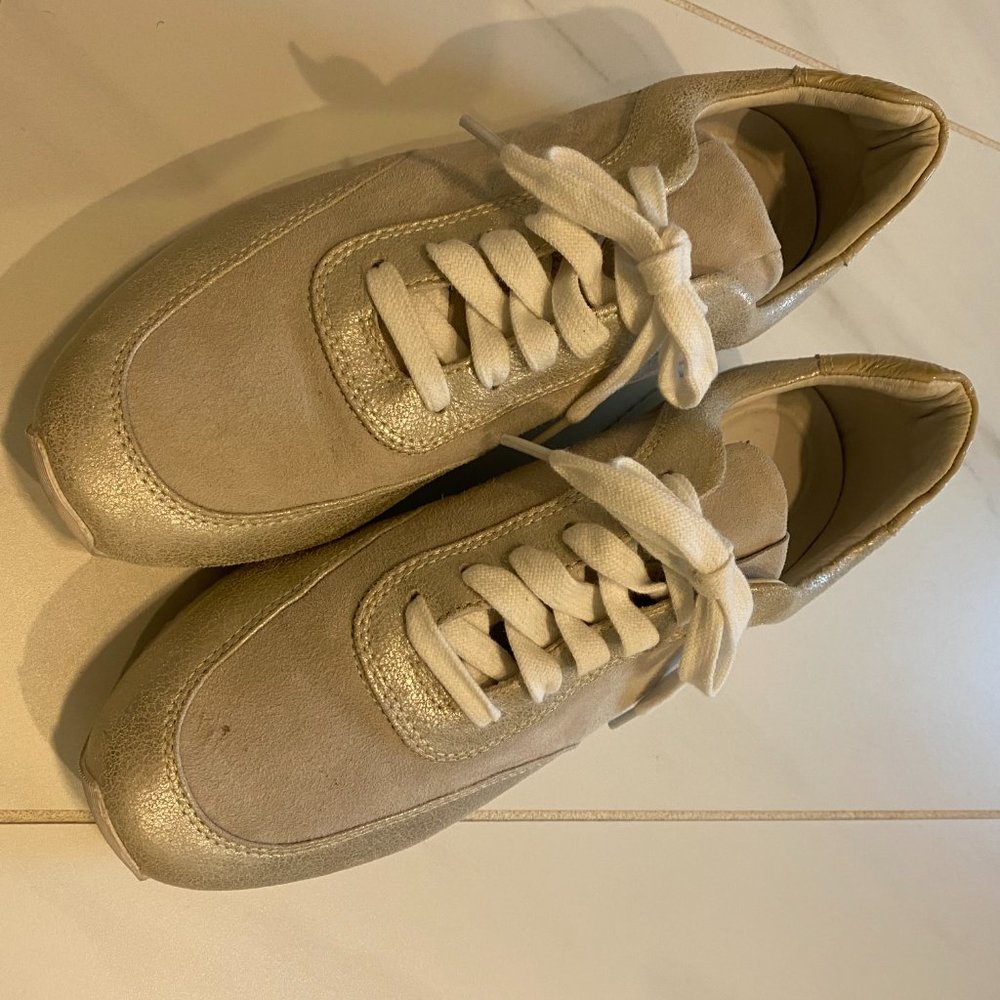 Johnston & Murphy Metallic Jules Sneakers Size 9